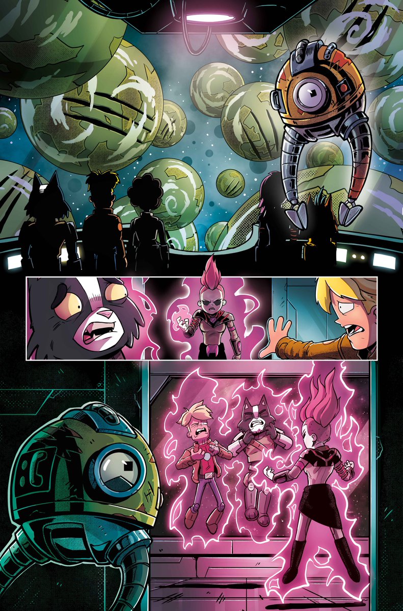 Happy Final Space Friday!
So where are we? Currently Daz is inking Part Two. I'm received the test for the third inkier (Looks good!) and got a meeting on the books for a letterer. Things are starting to pick up steam! Noah, Daz and Val are all killing it. I'm adding some new