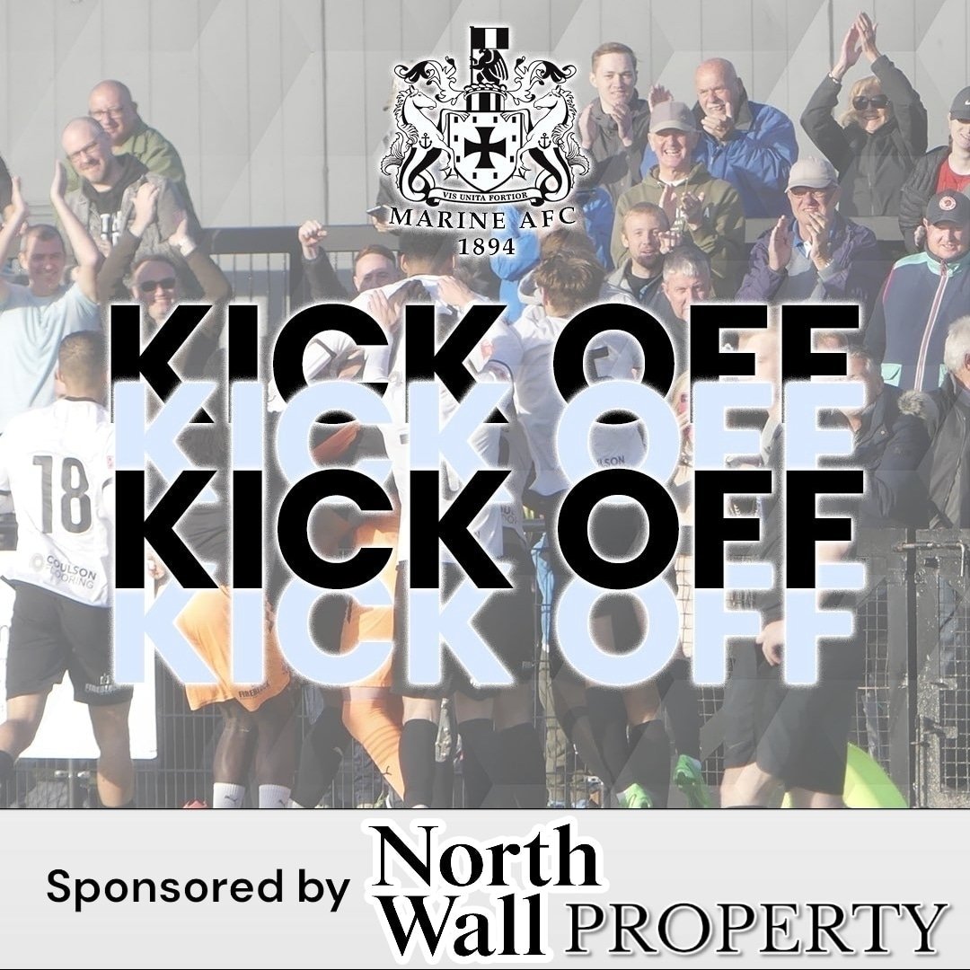 The Semi Final is under way as Marine take on Prescot Cables...