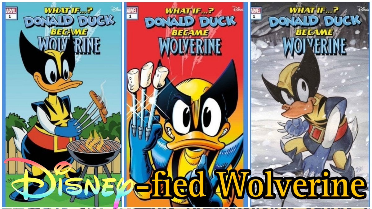 New Video Out Now ! Marvel Is Completely Disney-fied With 'What If... ? Donald Duck Became Wolverine' #1 youtu.be/8cHeePkE55A