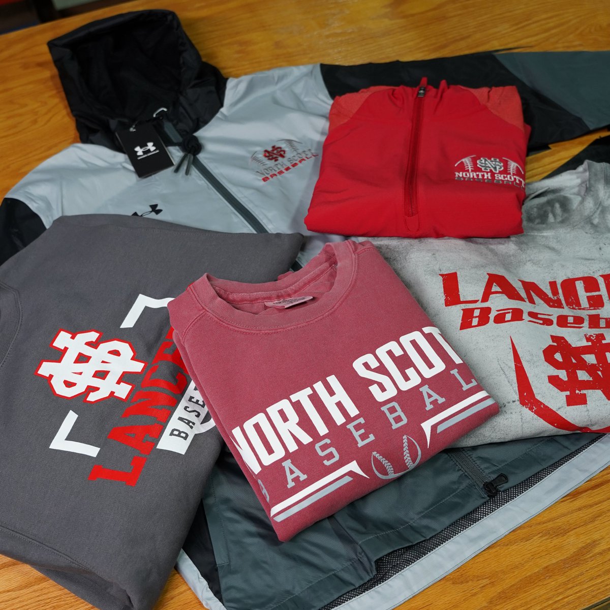 Check out a couple items from the North Scott baseball spring apparel web store! ⚾ @N_S_Baseball #AdcraftWebStores