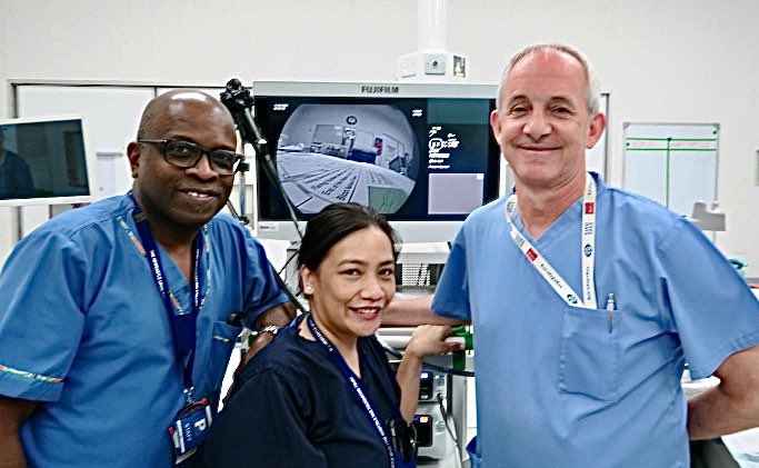 📣Three of our endoscopy specialists head off to Zambia’s capital Lusaka tomorrow to carry out endoscopy skills courses as well as a ‘train the trainer course’ to support doctors & nurses yo set up their own training programmes💫 @dlny50 @BritSocGastro newcastle-hospitals.nhs.uk/news/newcastle…