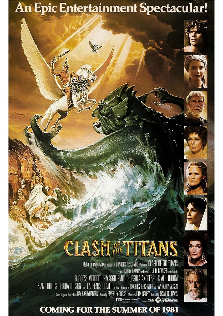 We at the Foundation were saddened to hear about the passing of legendary artist Dan Goozeé. He created this iconic poster art for 'Clash of the Titans' (1981), Ray Harryhausen's final film. A talented artist for Disney Imagineering, Dan also designed memorable posters for James…