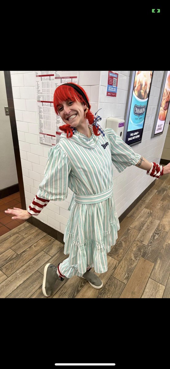 Our Wendy did an amazing job this evening! Special thanks to Miss Basile for her positive energy and free Frosties 🥤