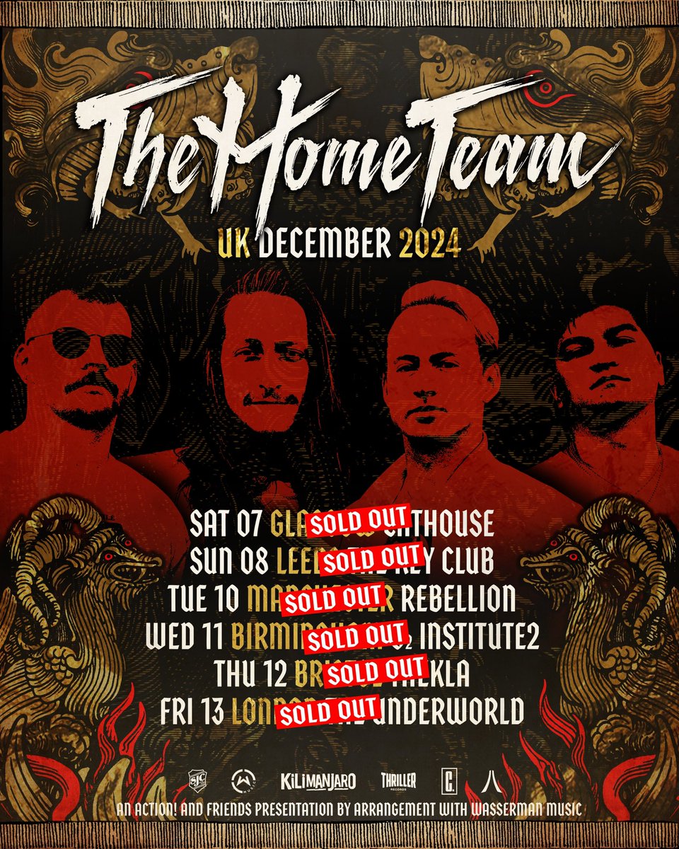 🇬🇧UK🏴󠁧󠁢󠁳󠁣󠁴󠁿 TOUR IS SOLD OUT!! If you got your tickeys already, you can still snag a VIP upgrade, come have tea and biscuits with us, link in bio