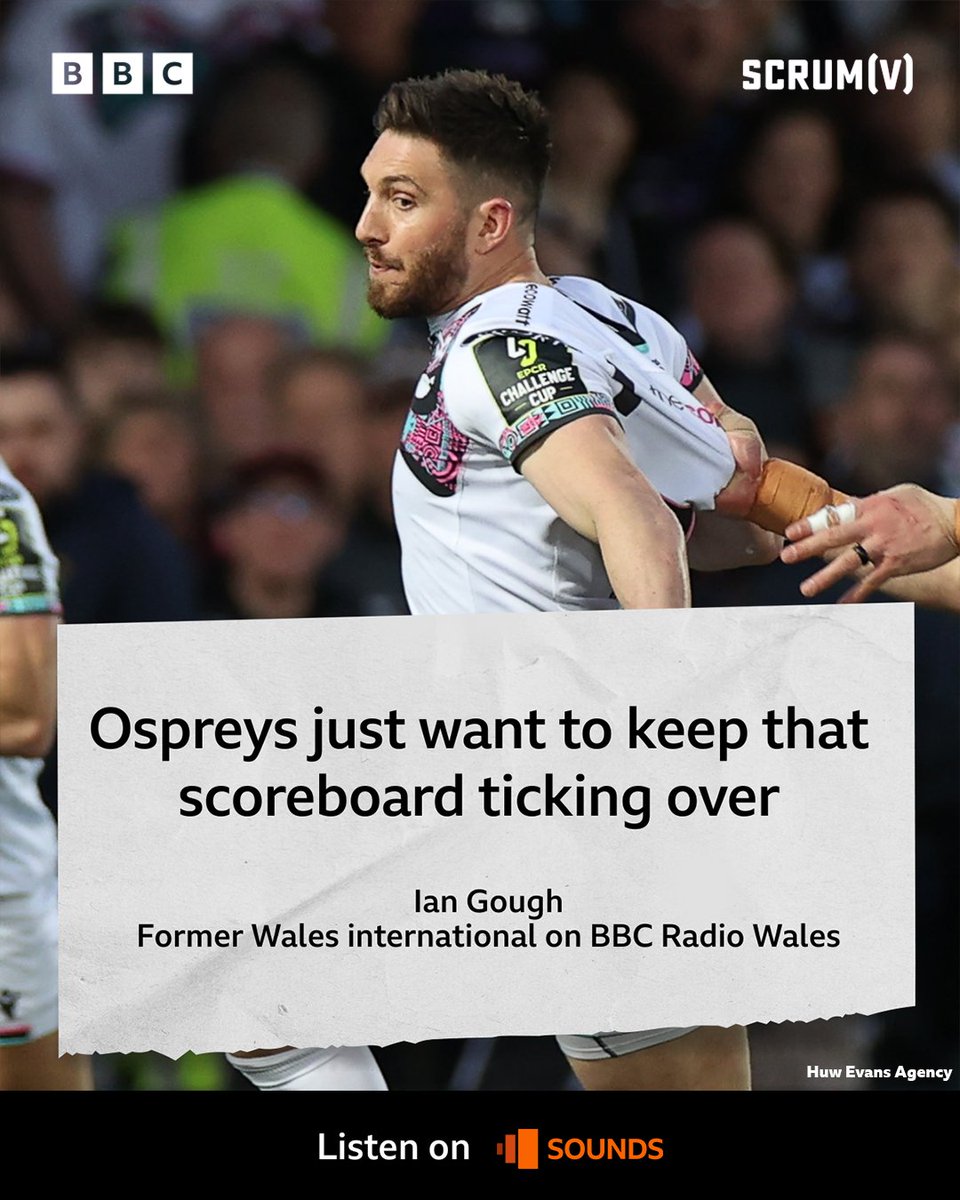 Owen Williams extends the Welsh side's lead🏉 Gloucester 6-10 Ospreys Listen to commentary on @BBCRadioWales, @BBCSounds and @BBCSport website and app 📲 Live coverage on @S4C 📺 #BBCRugby
