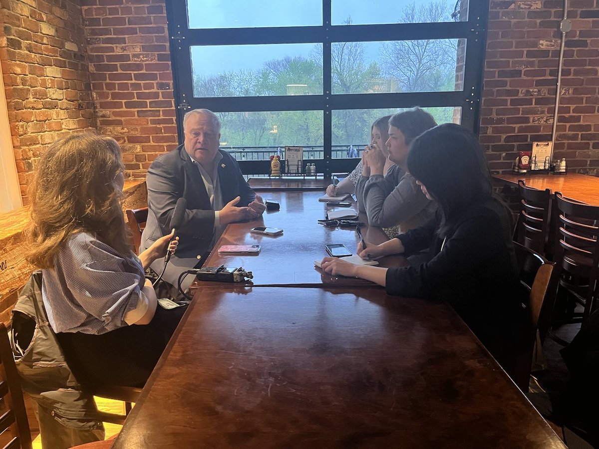 Some people may find it hard to believe, but I actually enjoy talking with reporters, explaining our processes and where I stand on issues important to Kentucky. I appreciate the Frankfort press corps’ interest in things that matter in KY. #KYGA2024