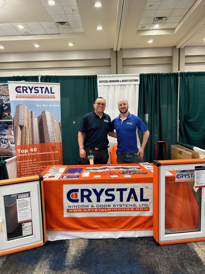 Crystal was a proud participant of @LIbuildersInst Expo 2024 at the Long Island Hilton in Melville, NY! #CrystalWindows #MadeInUSA #LIBIExpo2024