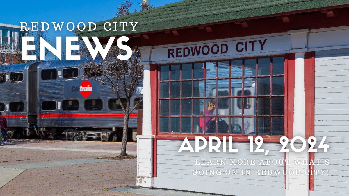 Happy Friday Redwood City! Check out the latest edition of eNews! 📰 Read it here ➡️ conta.cc/4as0TcG Sign up to receive the weekly newsletter straight to your inbox here ➡️ redwoodcity.org/newsletters #RedwoodCity