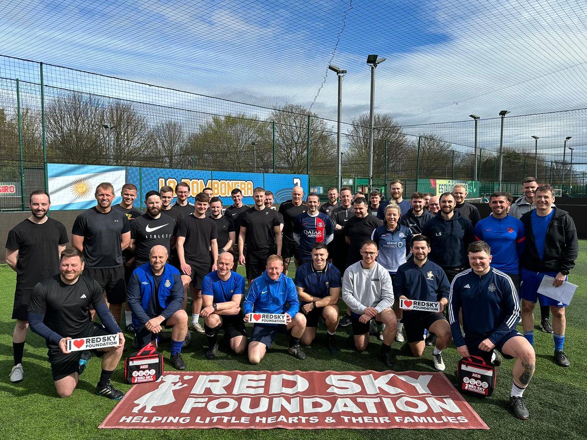 Today we hosted the inter force 5 a side charity tournament in aid of @redskycharity a high spirited encounter saw last year's winners crowned again. Largentina winners 2024, trophy presented by Ch/Supt Gray.