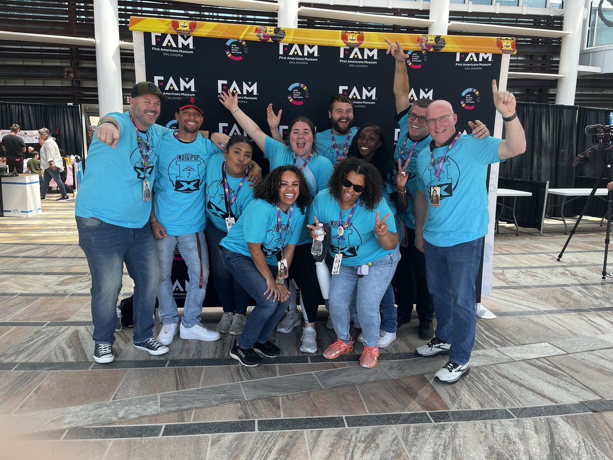 A big warm wado to the folks from Enterprise Mobility who came out to volunteer today at #IPX2024! We appreciate ya! 

#IndigipopX #IPXatFAM #IPXinOKC #EveryoneWelcome #IndiginerdsAssemble