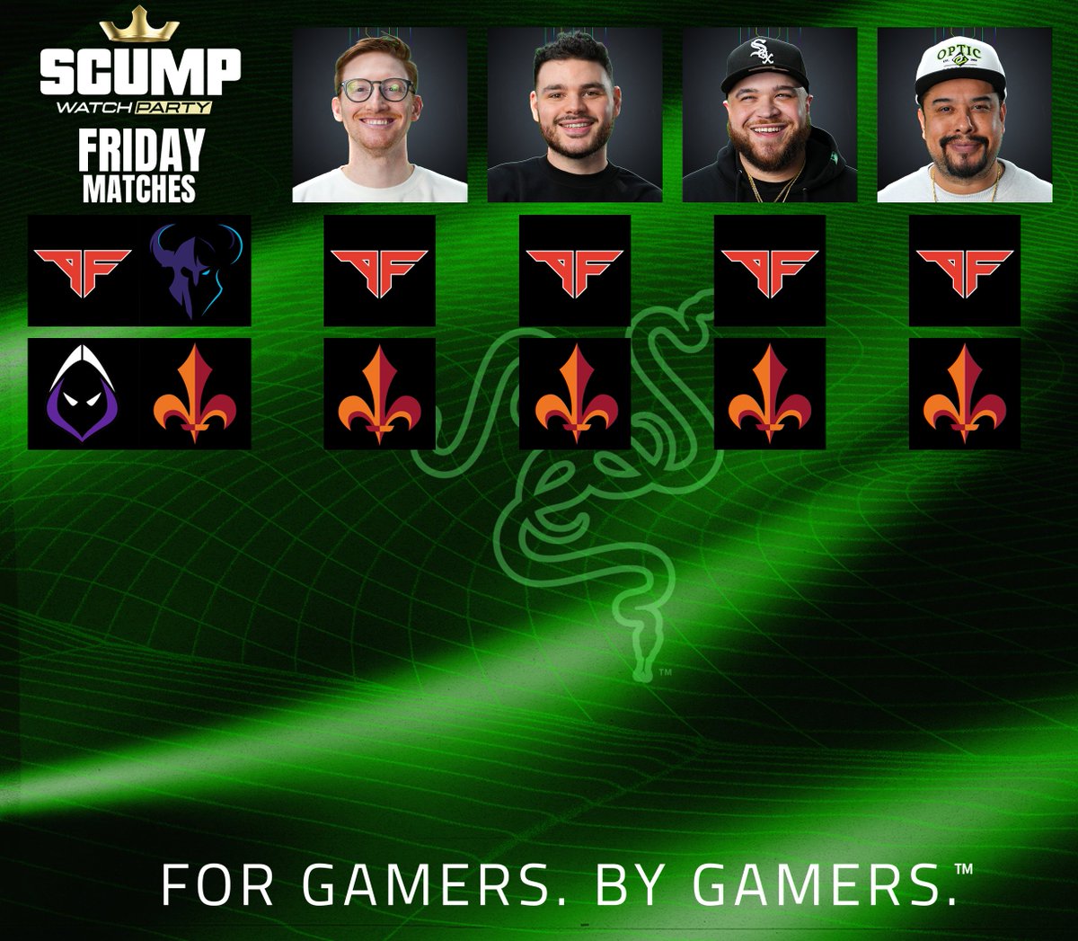 Our CDL predictions today, brought to you by @Razer 🔮