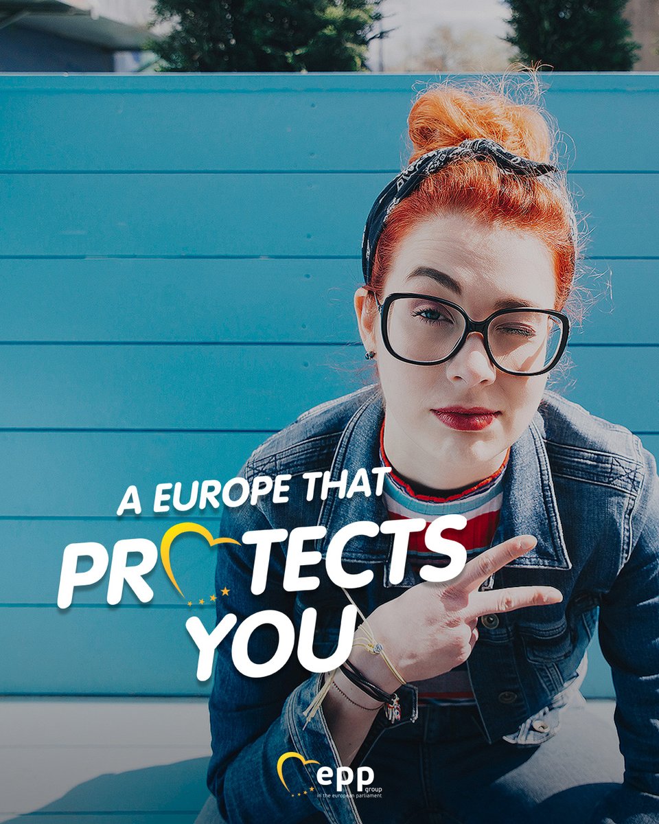 For every dreamer, doer, and thinker, the EPP Group is your champion. We're creating a Europe that encourages your aspirations, protects your achievements and celebrates your success. Learn more about the EPP Group proposals: epp.group/protects #EuropeProtects