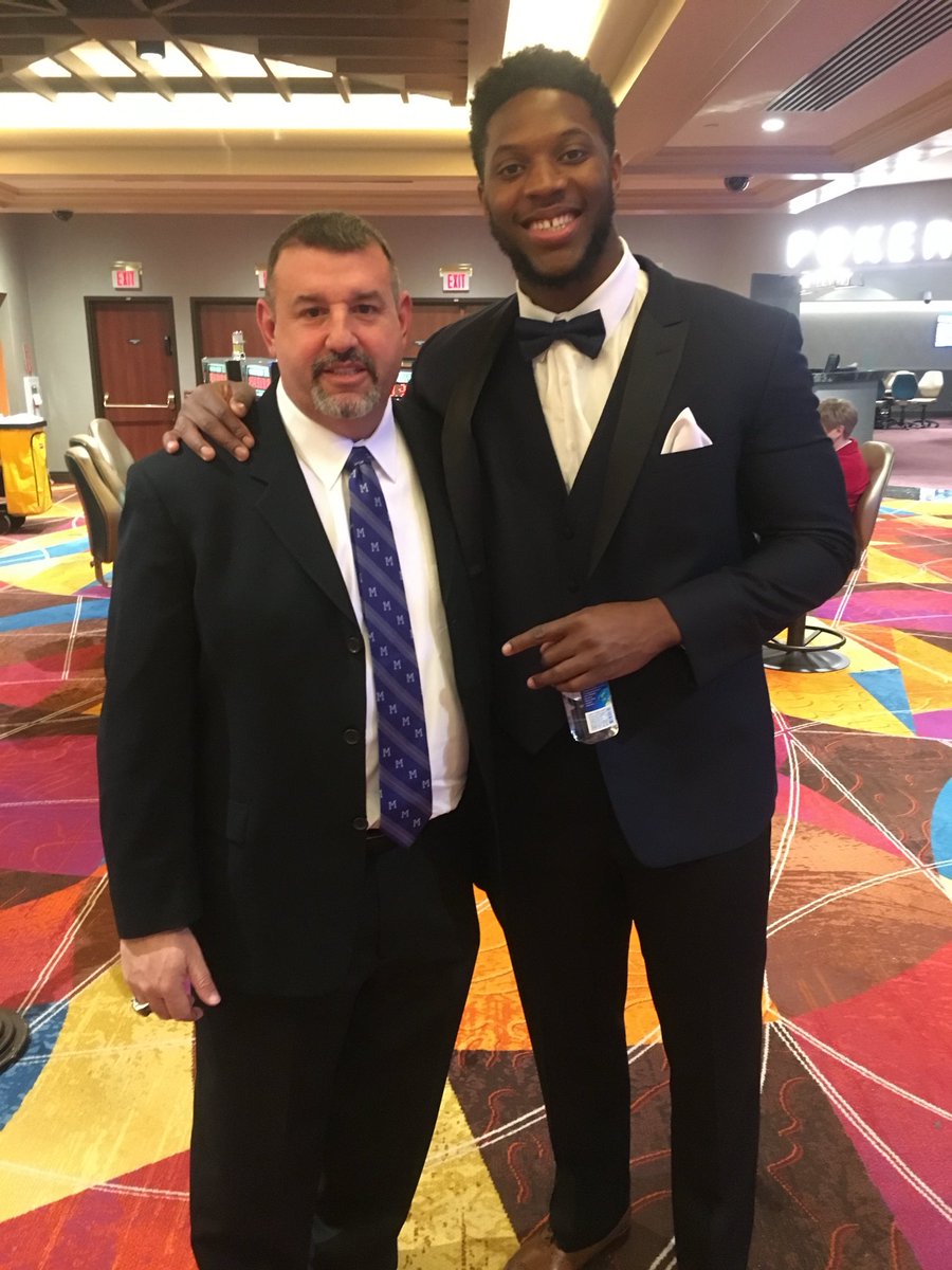 2019 Maxwell Award Winner. So proud. Congrats on new contract