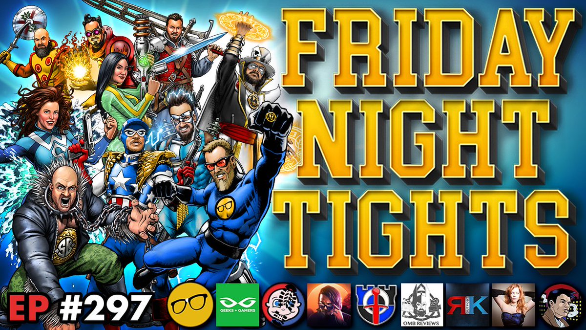 Friday Night Tights #297 with @disparutoo @DDayCobra @OMBReviews @ComixDivision @KinelRyan @QTRBlackGarrett @ShadMBrooks @ChrissieMayr and @heelvsbabyface #FridayNightTights w/@GeeksGamersCom is GOING LIVE👇 🔥youtube.com/watch?v=8N9hPy…🔥