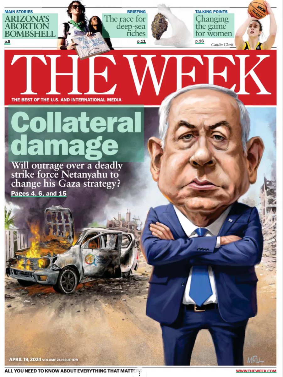 Introducing #TomorrowsPapersToday from:

#TheWeek US 

Collateral damage 

Check out tscnewschannel.com/the-press-room… for a full range of newspapers.

#journorequest #newspaper #buyapaper #news #buyanewspaper