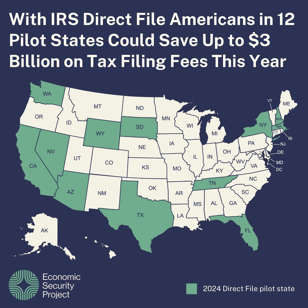 Tax Day jitters kicking in? Put your mind at ease with IRS #DirectFile – a new online tool designed to file your taxes for FREE with just a few clicks. If you live in one of the 12 pilot states, head to directfile.irs.gov and get started! #TaxDeadline #DirectFileFrenzy