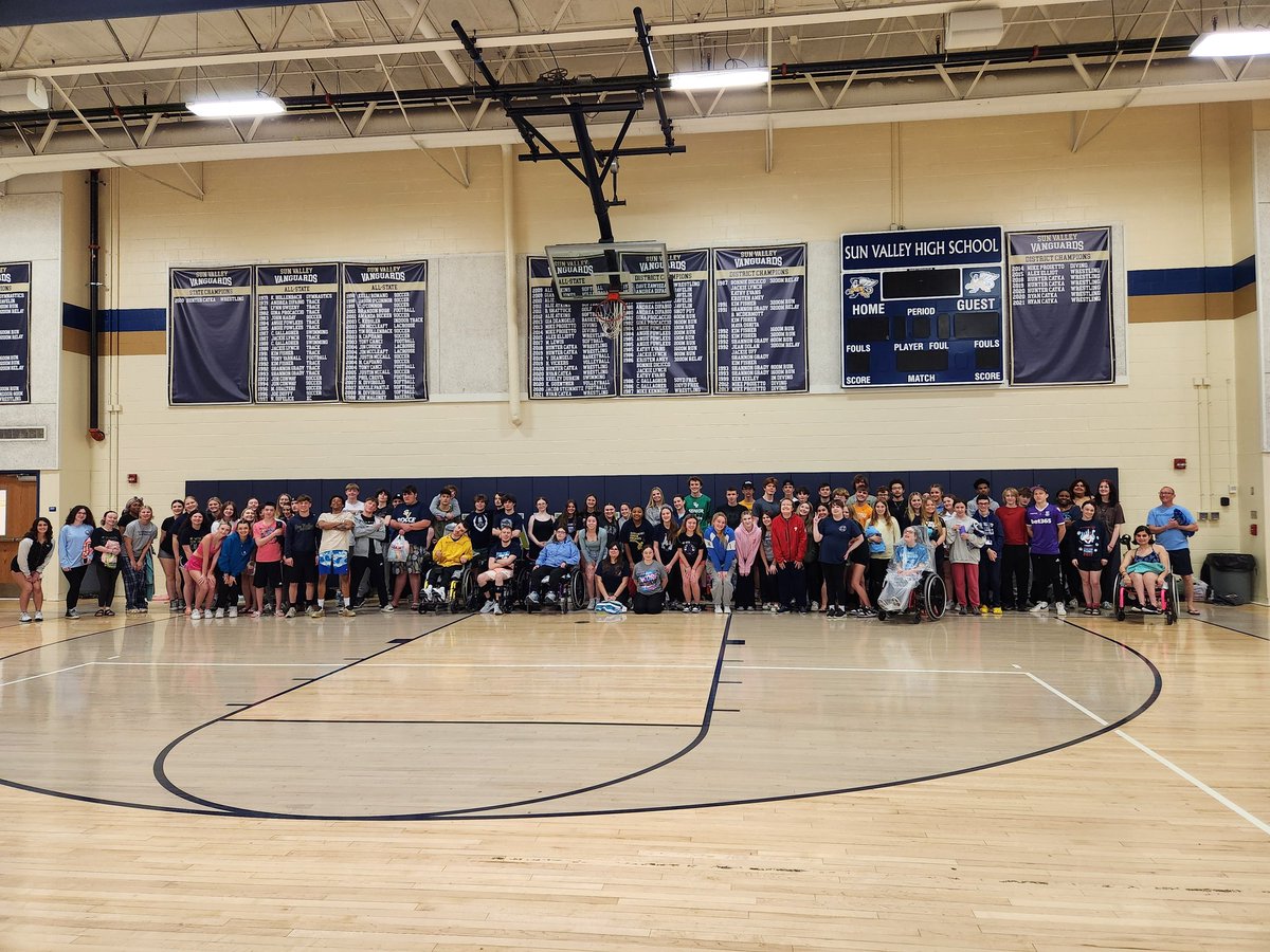 MsScarcelli1206's tweet photo. Our annual RAIN RALLY was a huge success! We raised the most we ever have for Special Olympics, and we also had the most participants we ever had, today!
We 💙 promoting inclusion and supporting our Unified Sports Program 💛 https://t.co/CGSwg4Tg8E