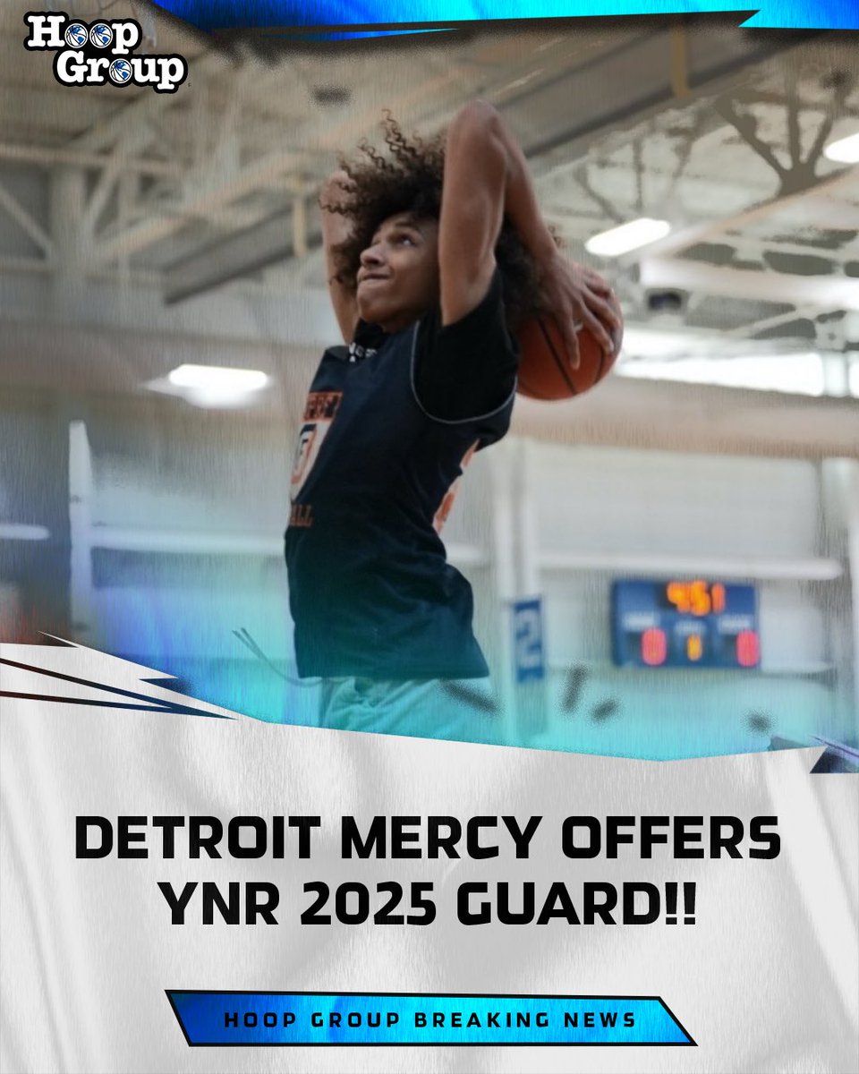 Detroit Mercy has offered Team Y&R 2025 guard Jaziah Harper ‼️🔥 @jaziaharper @YnRbball
