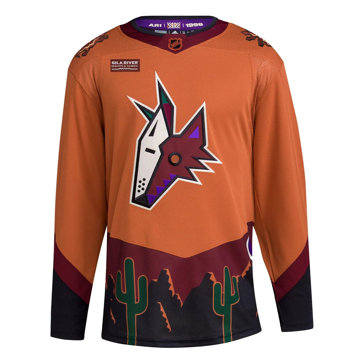 the coyotes are saying goodbye to arizona and, potentially, the greatest graphic design lineage in the history of the nhl. major bummer.