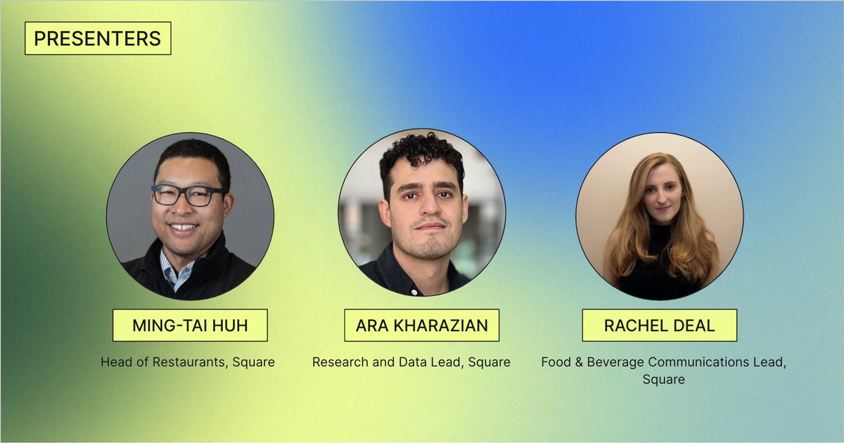 my @Square colleagues @mingtai, @arakhara, and I are speaking at the National #SmallBusinessWeek Virtual Summit by @SBAgov and @SCOREMentors on 5/1 – we'll be covering the future of restaurants and how operators can streamline + grow. register here: vevents.virtualtradeshowhosting.com/event/NSBWVirt…