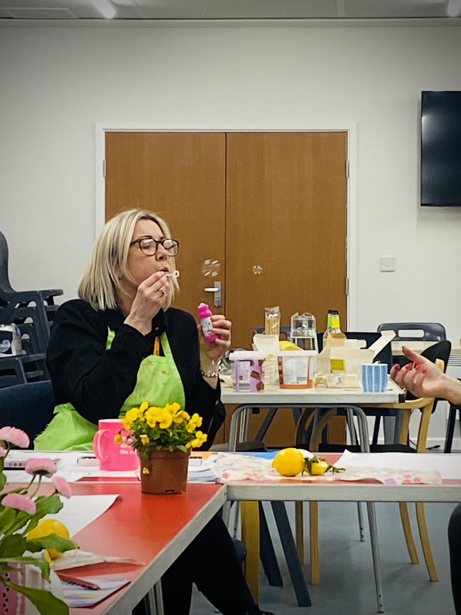 Making time for yourself is so important!
If you’re struggling with menopause symptoms, join us at our next Menopaus’ull event on 11th May for some relaxation at our SoundBath workshop. To book visit mnetwork.org.uk/shop. Here are some photos from our last Art workshop event.