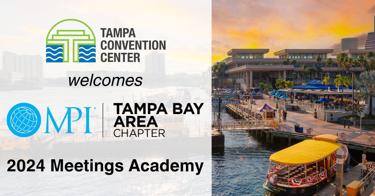 The brightest stars of the meetings and events industry, all at #TheTampaCC! We are excited to welcome @mpitba here today for Meetings Academy, a day filled with education, inspiration, and connection.

@mpi

#meetingprofs #eventprofs #meetingsandevents #meetingsindustry
