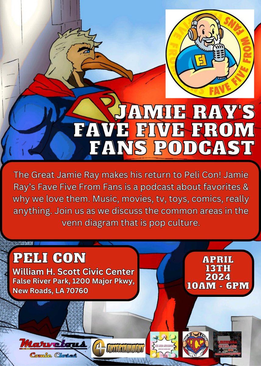 Y'all be sure to attend @pelicon2023 and find me. I have a Panel at 3:00 called 'Meet the Cosplayers and Fave Fan Con Experiences.' Come find me and let's talk about what makes YOU happy. And maybe Star Wars toys, too.
