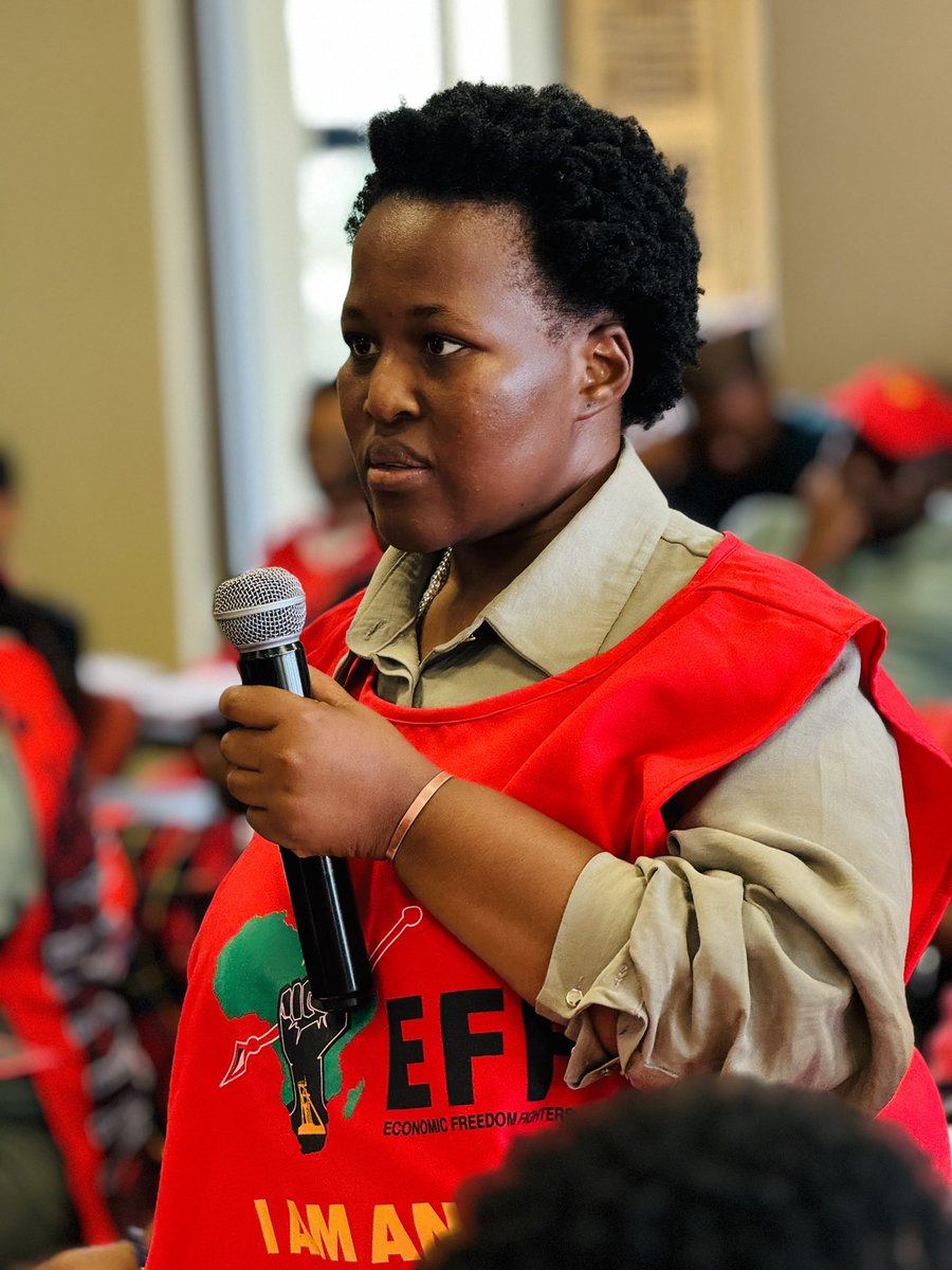 Our love language in the EFF is to be there for each other. Always remember 'ngwana phosha dira aga bolawe'. My love for this fighter is beyond measure. 🙌🏾❤️