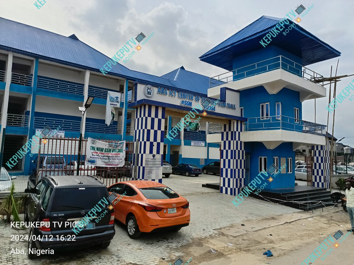 ABA GSM plaza... ICT center with well equipped very beautiful wir enough parking space. This the best time to invest in abia state.. I will soon post the video.. Stay on this dial.. @kepukepunews