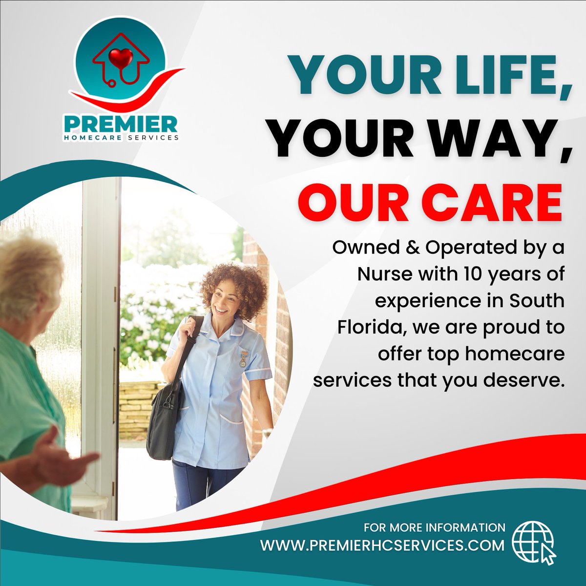 Premier Homecare Services: Your Trusted Partner in Comprehensive Home Care Solutions 💚. Owned & Operated by a Nurse with 10 years of experience in South Florida, we are proud to offer top homecare services that you deserve.