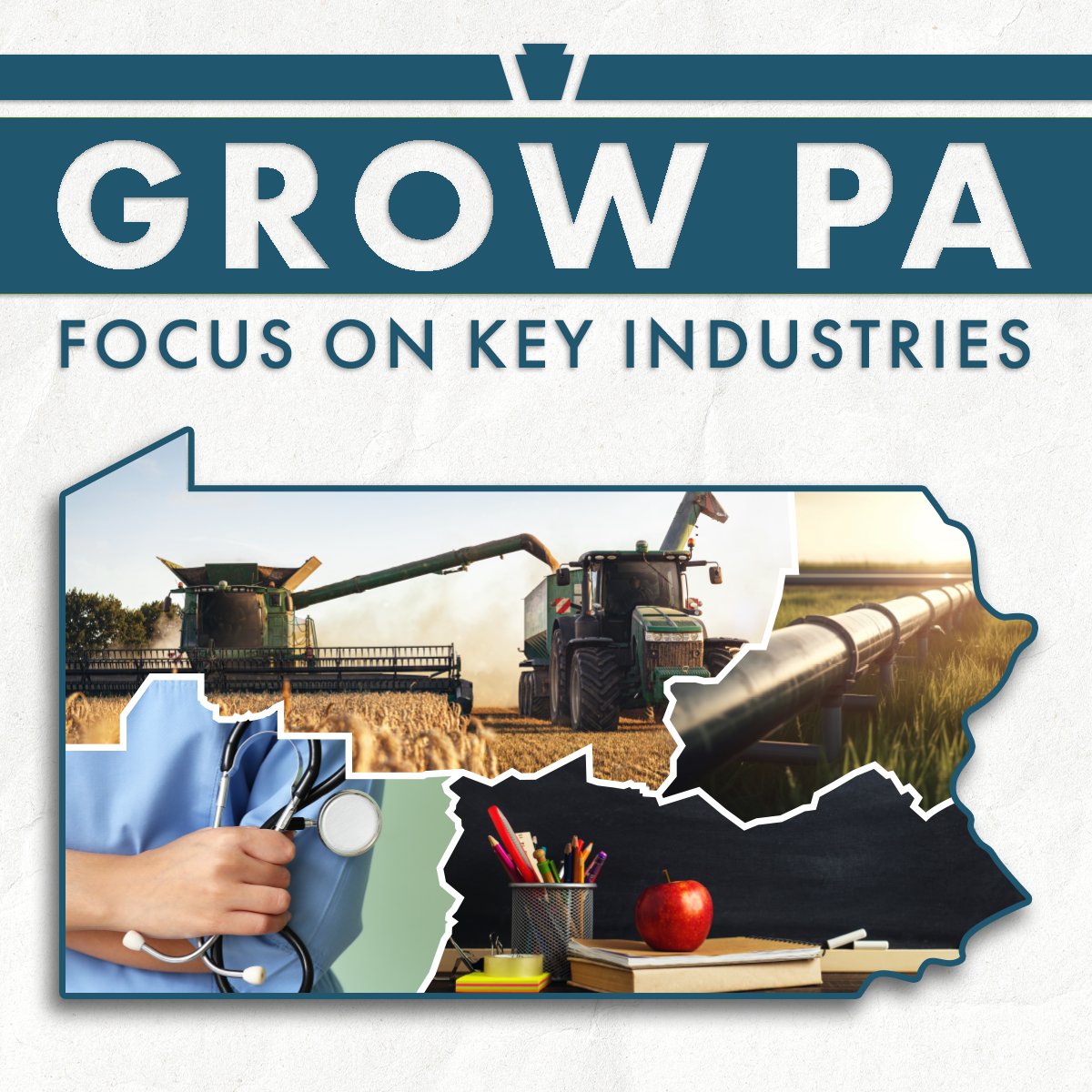 We’ve proposed a new Grow PA Scholarship Grant Program to make college more affordable for students in high-demand industries like agriculture 🐄energy 💡health care 🩺education 📚law enforcement 🚔and more: bit.ly/4aPE02J @SenatorMartinPA @SenatorArgall @Sen_Pennycuick