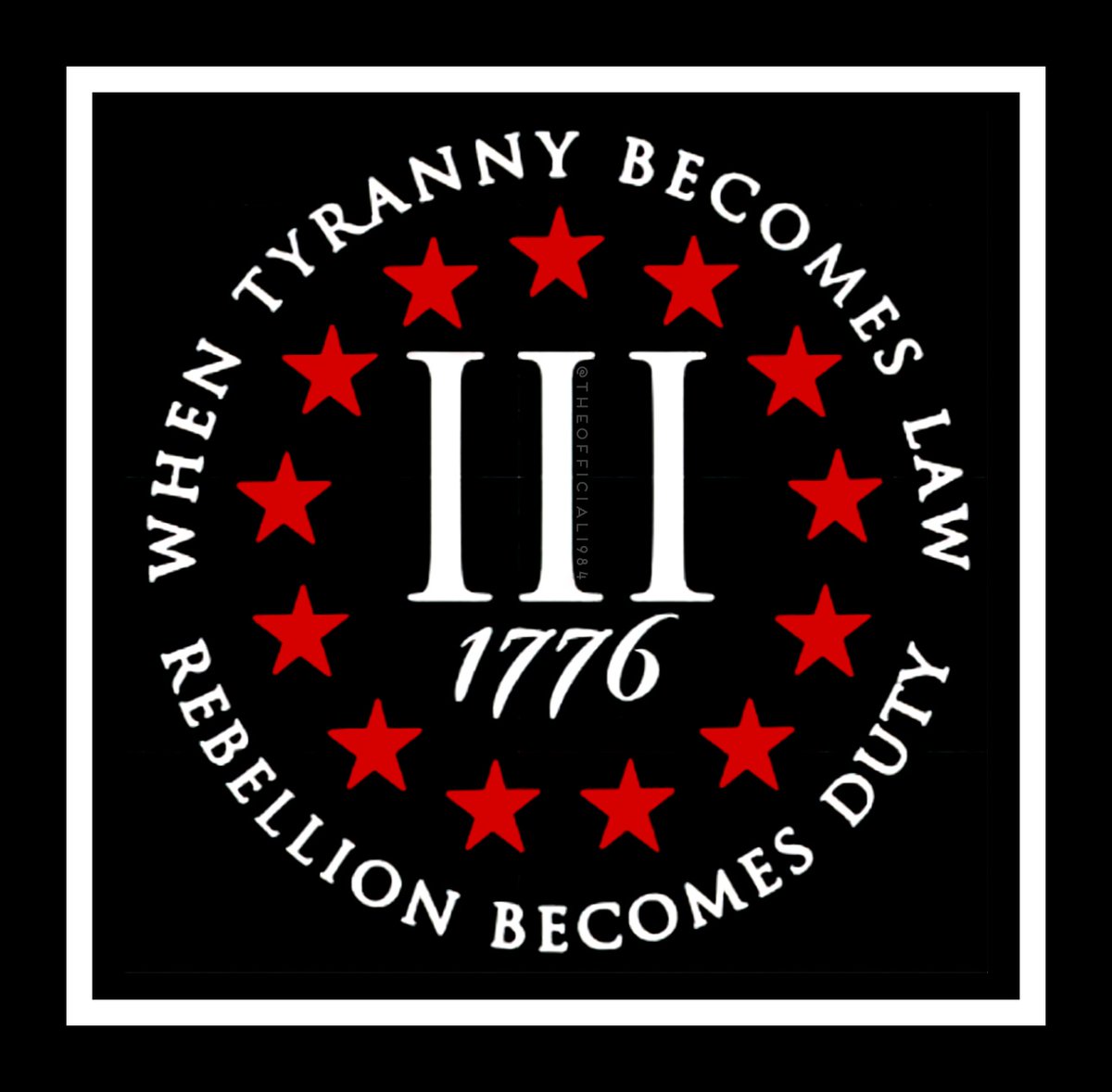 You are watching tyranny become law before your very eyes. It's time to RISE UP.