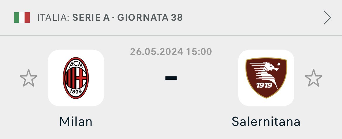 Io non so come finirà questa partita, ma sono convinto che subiremo 2 gol. Loro saranno retrocessi da 5 giornate