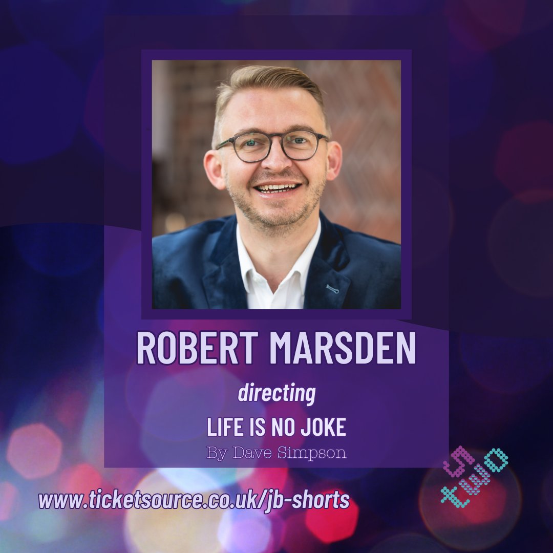 Announcing our second-half directors! @Theatrerob directing Life is no Joke; @jamquinn directing This is Not a Play; & @elleroserox directing Mrs Proops. Rehearsals have begun, tickets are selling and cast announcements will be up soon! ticketsource.co.uk/jb-shorts