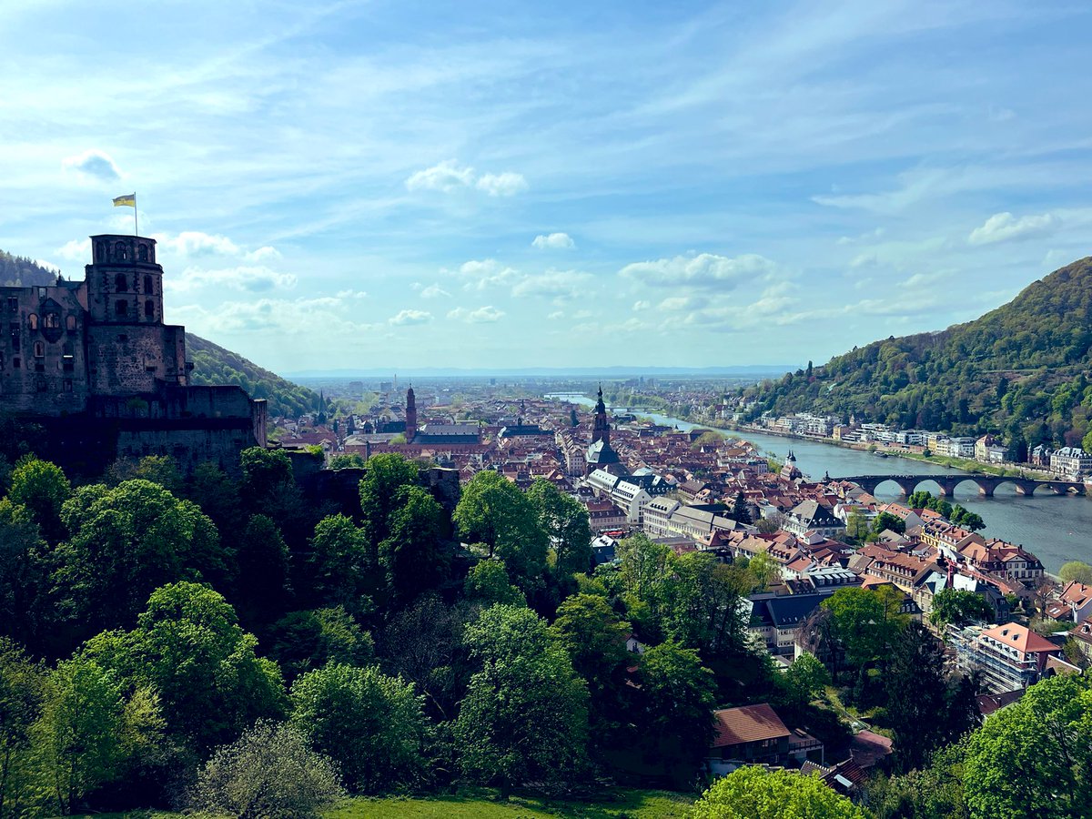 Heidelberg was warm today 🏰