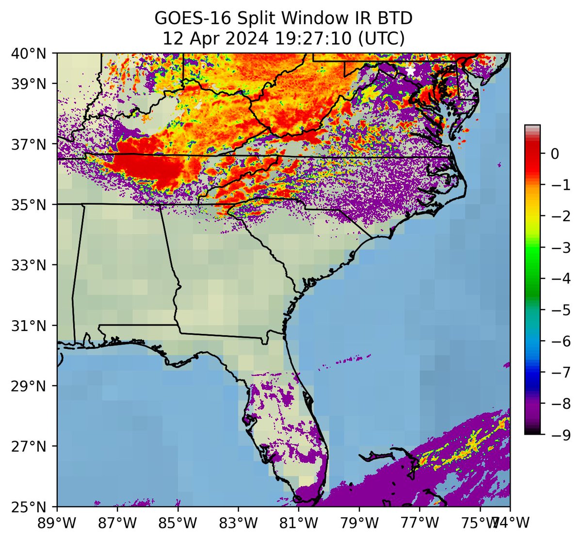 The cyclone cold sector is over Frederick County, MD this afternoon producing gusty winds and beautiful convective cloud skies. Winds 11 to 15 kts from the WSW measured at ground level in #frederickmd at 2:45 pm EDT. @dcmdvaweather @WashingtonianWx @JackRuddenWX #mdwx