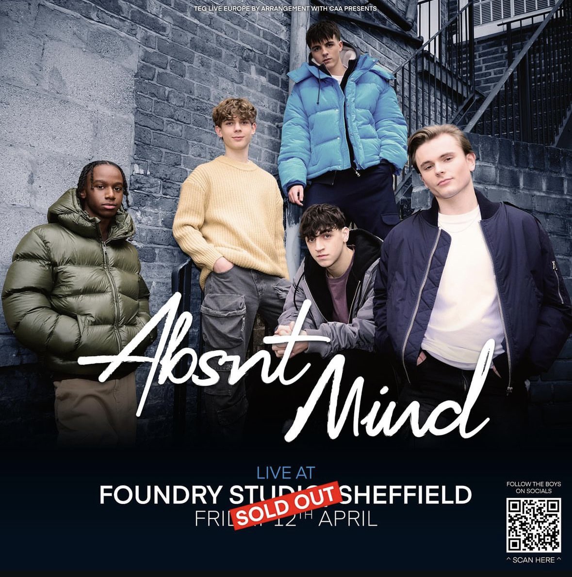 _Fan3_'s tweet photo. Good luck to @AbsntMindMusic on their first gig at The Foundry in Sheffield tonight! ๐ค
We're also excited to launch a special pass for fans attending the show, keep an eye out for more updates ๐
#absntmind #web3 https://t.co/AQFlBtZwJH