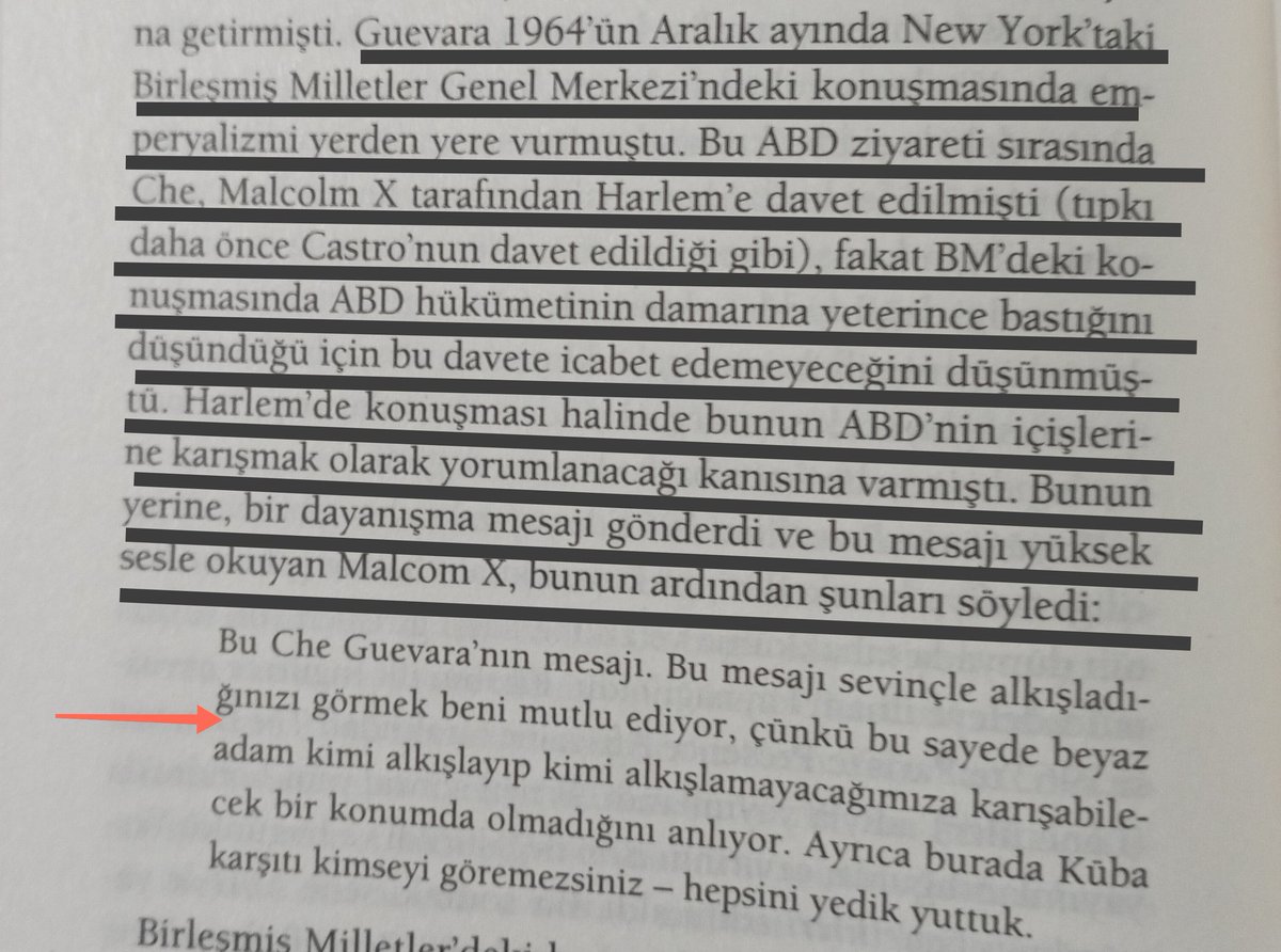 Che Guevara 1964'te Newyork'ta Birleşmiş Milletler genel merkezinde emperyalizmi yargılayan efsane bir konuşma yapar. Aynı gün Müslüman siyahi lider Malcolm X tarafından Harlem'e davet edilir ve bakın sonunda ne olur?👇👇👇