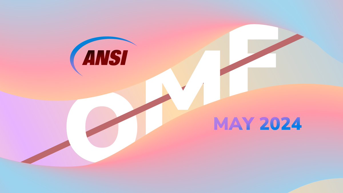 Strategies for Approaching Standardization and More: ANSI Releases Draft Agenda for Spring Organizational Member Forum #ANSINews ansi.org/standards-news…