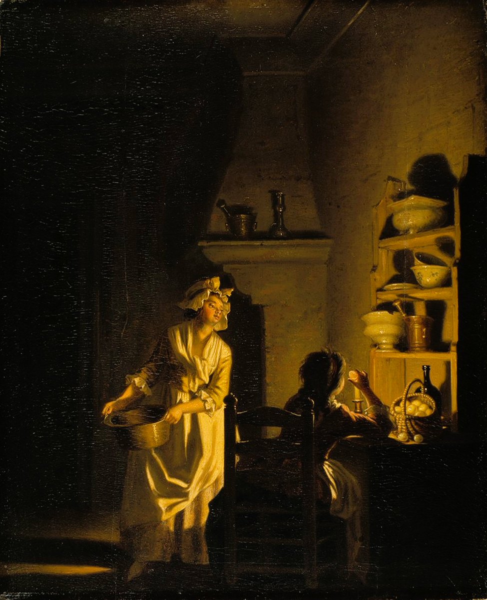 Pehr Hilleström, 1732 – 1816, Swedish artist; Egg testing