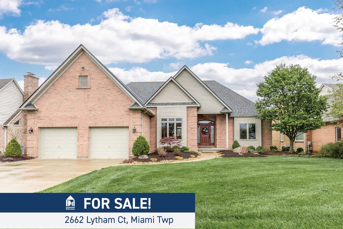 DorgerDiff's tweet image. RADIANT RESIDENCE IN DEER RUN ESTATE OF MIAMI TWP!
This pristine, spacious and sun-filled brick home boasts 4 bedroom, 2+2 bath, a gourmet kitchen, vaulted great room, 1st floor primary and a gorgeous finished lower level ideal for living &amp;amp; entertaining. 

DORGERDIFFERENCE.COM/LISTINGS