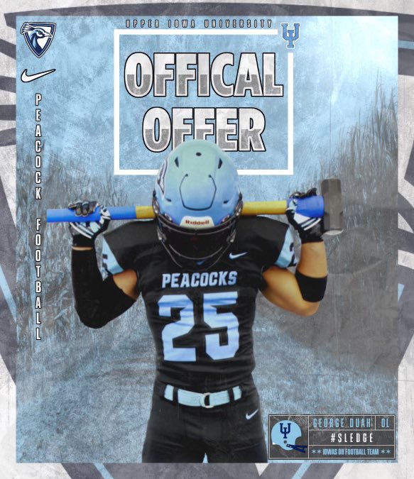 After a great conversation with @CoachH_OL I’m grateful to receive an offer from Upper Iowa!! @CoachSmokeNJ @Nhemie66 @CoachQua_IBK