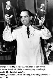 En 1952, Jonas Salk desarrolló la primera vacuna contra la polio positiva. La vacuna Salk fue aprobada en 1955 e inmediatamente da comenzó la campañas de vacunación infantil. #CienciaParaLaVida #VenezuelaValiente @NicolasMaduro @Gabrielasjr @dcabellor @LuisinfoVe @JousebioX