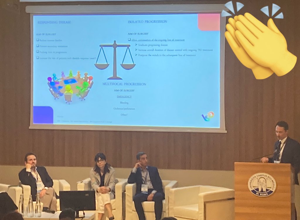 SICO Sarcoma Social (@oncoteamsarcoma) on Twitter photo Great session on locoregional treatments in sarcoma isolated progression and oligometastatic disease at #itasarcomagroup: the importance of the right indication in the right moment Great session on locoregional treatments in sarcoma isolated progression and oligometastatic disease at #itasarcomagroup: the importance of the right indication in the right moment