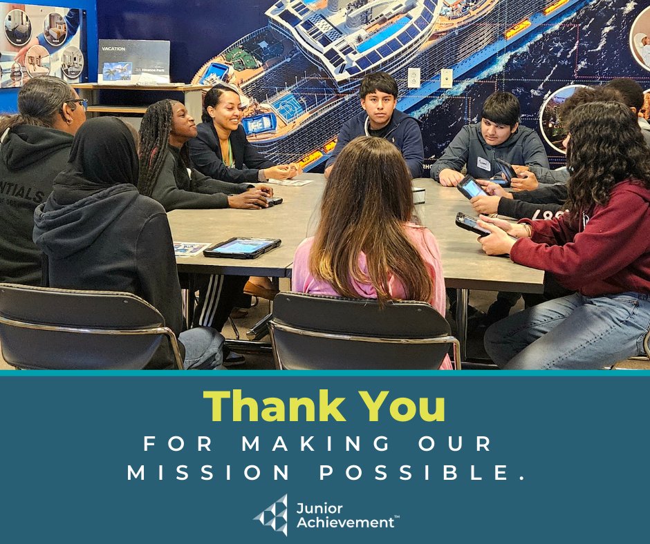 Thank you @HSBC_US for #volunteering at #JA Finance Park today to help students learn about financial literacy and the world of work! #SustainableFuture