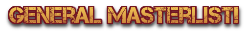 General Masterlist!