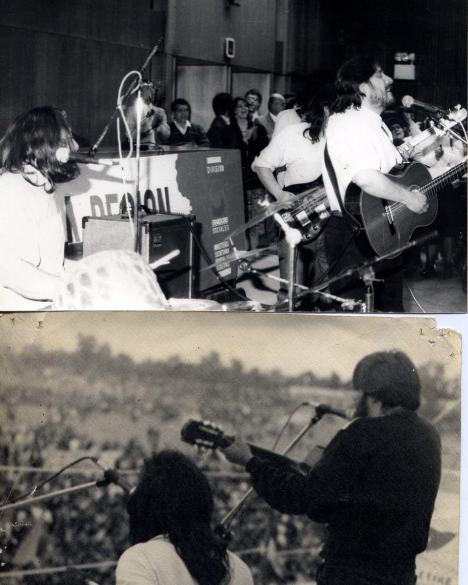 Lo del sábado 20, viene cargado de historia y reencuentros,
Sábado 20 de abril desde las 18 hrs en @estacionmapocho Sol y Lluvia 45 años, carnaval de celebración. 
Entradas @eventridcl 
Produce @atenea.events