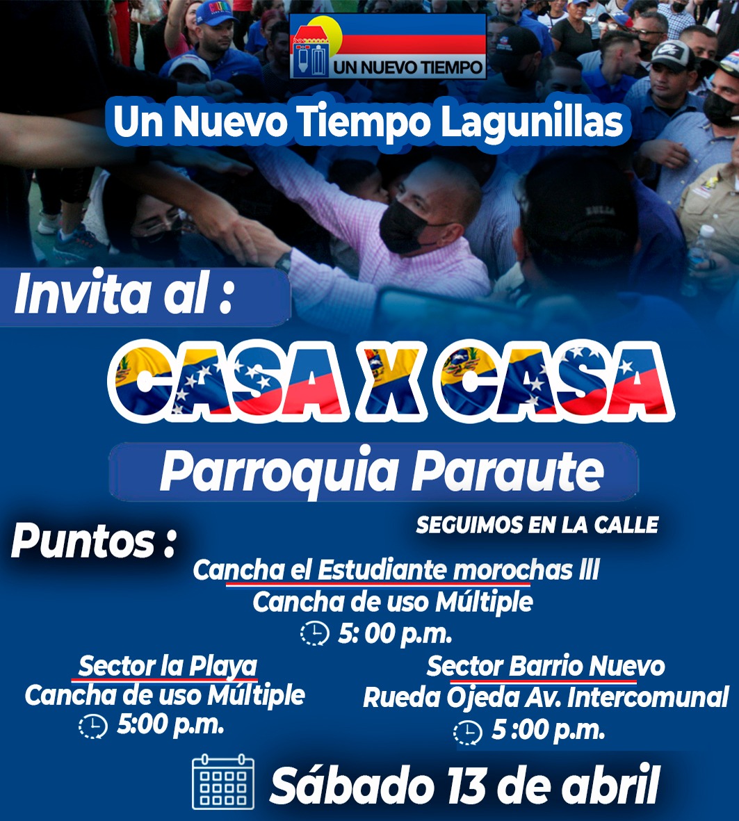 untlags's tweet photo. Seguimos caminando juntos, comprometidos en la lucha por alcanzar una justa Venezuela, este #Sabado13 de abril nos deplegamos en todas nuestras #Parroquias en un #CasaXCasa llevando el mensaje que lo mejor esta por venir.

#SomosDemocraciaSocial 🇻🇪
@partidoUNT 🇻🇪
@somosuntzulia https://t.co/GF113tLYGJ