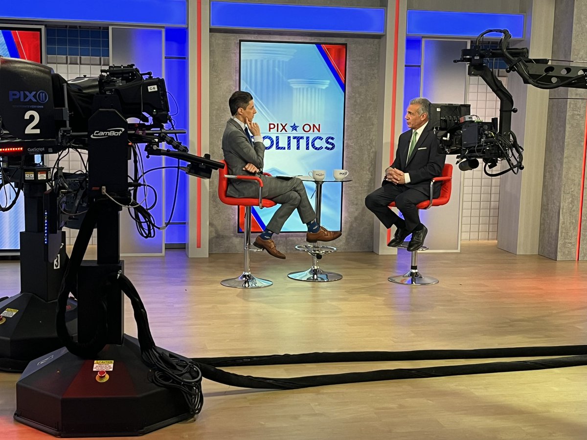 Another full day spreading the word about our fight to save our state. Tune in this weekend to @pix11news Pix on Politics w/ @DanMannarino & @news12nj Power & Politics w/ @ericlandskroner to learn more about our campaign and my plans to bring bold serious change to New Jersey!