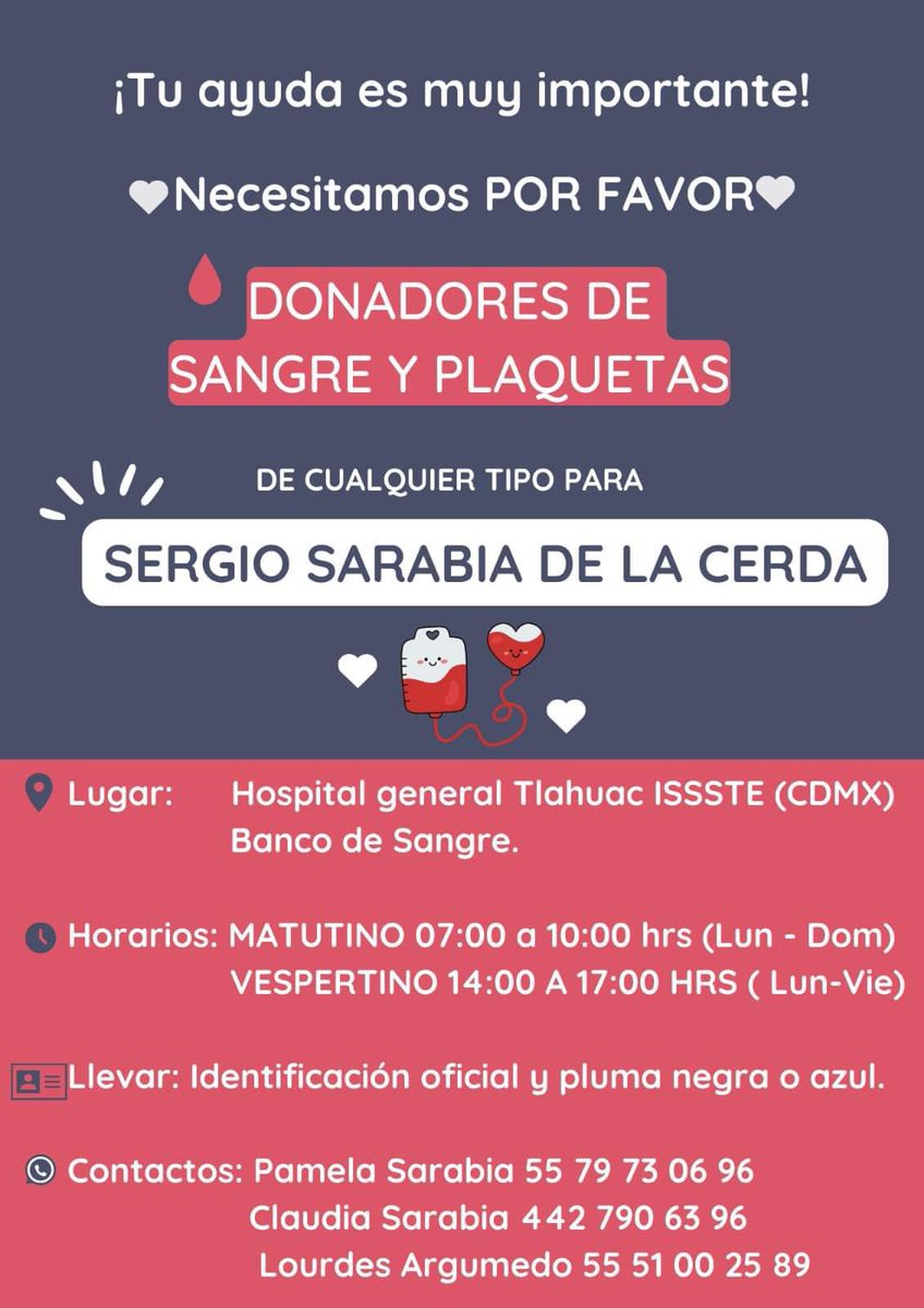 Hoy por Don Sergio mañana por nosotros. 🙏